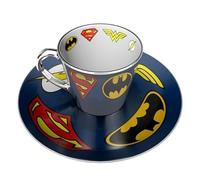 Dc Comics - Logos - Tasse À Café Miroir Et Soucoupe