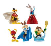 DC Comics, Looney Tunes Mash-Up Pack édition limitée WB 100 ans Anniversaire, 5 figurines Looney Tunes x DC, jouets super-héros pour enfants de 10,2 cm pour garçons et filles
