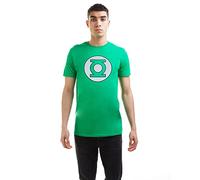 DC Comics Men's Green Lantern Circle T-Shirt