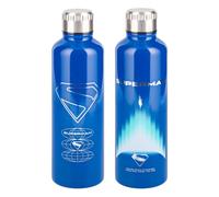 Paladone Bouteille isotherme Superman 500 ml – acier inoxydable bleu, licence officielle DC Comics