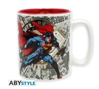 Dc Comics - Mug - 460 Ml - Superman & Logo - Avec Boîte
