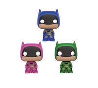 Dc Comics Pack 3 Figurines Pocket Pop! Vinyl 75th Anniversary Set A 4 Cm