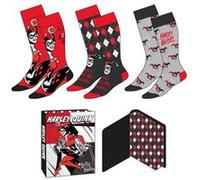DC Comics - Pack 3 paires de chaussettes Harley Quinn 36-43