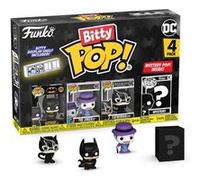 DC Comics - Pack 4 figurines Bitty POP! Batman 85th Anniversary Batman 2,5 cm G
