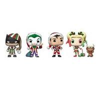 DC Comics - Pack 4 figurines POP! Heroes Holiday 9 cm G