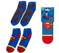 DC Comics - Pack de 2 Paires de chaussettes Superman 38-45