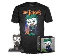 Figurine et T-shirt Funko Pop DC Comics Joker Jim Lee Taille S Multicolore