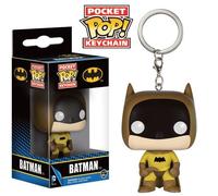 DC Comics porte-clés Pocket POP Vinyl 75th Anniversary Batman Jaune 4 cm 64341