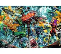 Ravensburger – Puzzle 1000 pièces Aquaman (DC Collector) – Qualité supérieure – Dès 14 ans