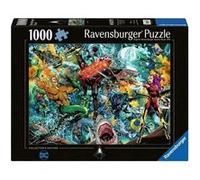 Ravensburger - Puzzle Adulte - Puzzle 1000 pièces - Aquaman(Collection DC Collector) - Adultes et Enfants à partir de 14 Ans - Puzzle de qualité supérieure - Aquaman - 12001346