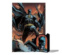 DC Comics - Puzzle lenticulaire Batman avec boîte en métal 3D 300 pcs 46x31 cm
