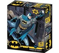 DC Comics - Puzzle lenticulaire Batman et sa Batmobile 500 pcs 61x46 cm