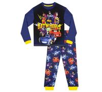 DC Comics Pyjama Batman pour Enfants Pyjamas pour garçon Batwheels | Pyjama d'hiver pour garçon | Violett 3-4 Ans