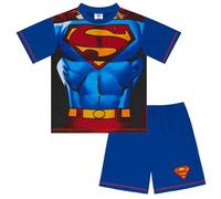 DC Comics Pyjama Court Superman 100% Coton, Superman, 6-7 Ans