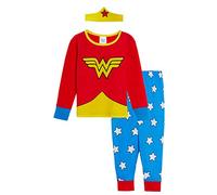 DC COMICS Pyjama fantaisie Wonder Woman pour fille, Rouge, 11 ans