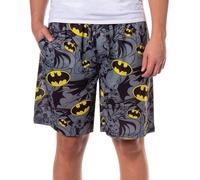 DC Comics Short de pyjama pour homme Motif chauve-souris Batman, Multicolore, Taille L