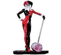 Dc comics - statuette red, white & black harley quinn by adam hughes 19 cm G