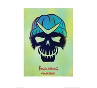 DC Comics Suicide Squad (Boomerang Skull) 60 x 80 cm Toile Imprimée