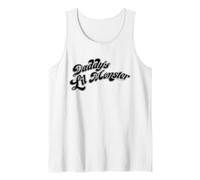 DC Comics Suicide Squad Daddys Lil Monster Débardeur, Homme, Blanc, S