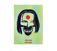 DC Comics Suicide Squad (Katana Skull) 60 x 80 cm Toile Imprimée