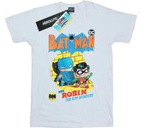 DC Comics - "Super Friends The Boy Wonder" T-shirt pour homme BI22196 (S) (Blanc)