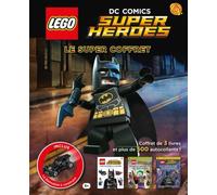 Dc Comics Super Heroes - Le Super Coffret 3 Livres Lego Et La Batmobile À Construire