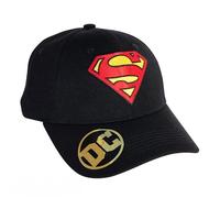 DC Comics Superman Casquette Noir, Noir, Taille Unique