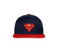 DC Comics Superman Logo Look Usé Casquette Snapback