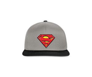 DC Comics Superman Logo Look Usé Casquette Snapback