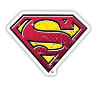 DC Comics Superman Logo Vintage Autocollant Sticker