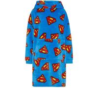 DC Comics Superman Sweat à Capuche Unisexe Surdimensionné - Pull Couverture pour Enfants avec Grande Poche Avant - 10-12 Ans: 152cm