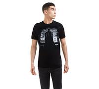 DC Comics T-Shirt Batman Dark Knight de pour Homme, Noir, Taille L UK