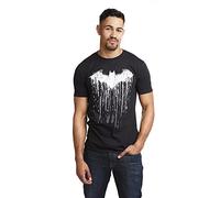 DC Comics T-Shirt Batman Paint de pour Homme, Noir, M UK