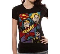 DC Comics T-Shirt femme Heroine Pop Art (M) G