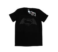 DC Comics - T-shirt motif Batman vs Superman motif/style logo imprimé - (BI15964