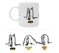 DC COMICS Tasse Mug Batman Superman Wonder Woman 320ml ABYSTYLE