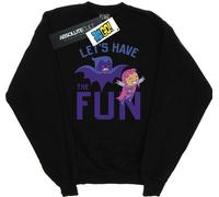 DC Comics - "Teen Titans Go Let's Have The Fun" Sweat-shirt pour garçon BI38748 (152-158) (Noir)