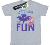 DC Comics - "Teen Titans Go Let's Have The Fun" T-shirt pour fille BI41381 (152-158) (Gris)