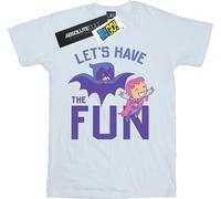 DC Comics - "Teen Titans Go Let's Have The Fun" T-shirt pour filles BI41381 (140-146) (Blanc)