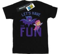 DC Comics - "Teen Titans Go Let's Have The Fun" T-shirt pour filles BI41381 (152-158) (Noir)