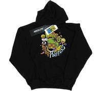 DC Comics - "Teen Titans Go Waffle Mania" Sweat à capuche pour homme BI19478 (4XL) (Noir)