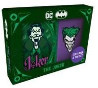 Dc Comics: The Joker Tiny Book And Pin Set