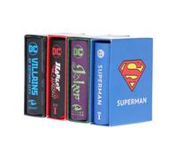 DC Comics Tiny Collection 4 Tiny Books Set (DC: Superman Tiny Book, DC Comics: The Wisdom of The Joker, DC: Harley Quinn & DC Comics: Villains of Gotham City)