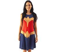 DC Comics Wonder Femme Robe Cosplay Femmes Femmes Rouge ou Blue Dames Dress Up Outfit 3XL