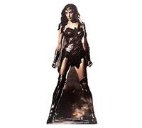 DC Comics Wonder Woman (Gal Gadot) Vie Taille Carton découpé, Multi Couleur