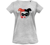 DC Comics WOQUINOTS112 T-Shirt, Gris Melange, L Femme