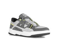 DC Construct Chaussures De Skate - Blanc/Gris/Jaune