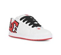 DC Shoes Court Graphik Baskets Rouge Blanc Homme - 41 EU