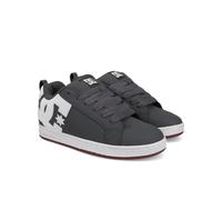DC Court Graffik Chaussures de Skate pour Homme Gris/Blanc, Gris/Blanc, 42 EU