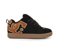DC Court Graffik Chaussures de Skate pour Homme, Noir/Marron/Gomme, 43 EU